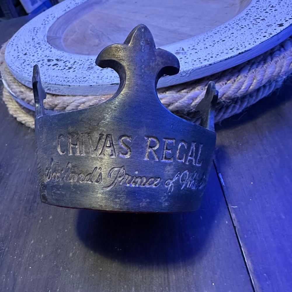 Chivas Regal Metal Crown Decor